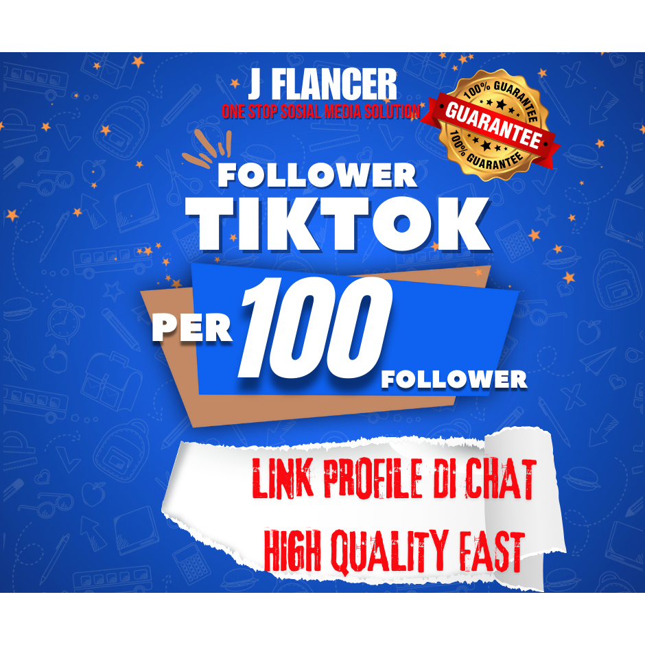 TIKTOK FOLLOWERS FAST BERGARANSI