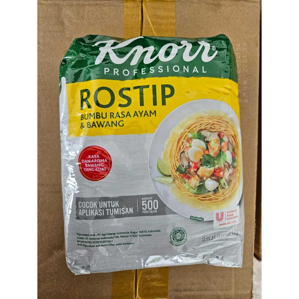 KNORR ROSTIP / Bumbu Penyedap Rostip Rasa Ayam dan Bawang 1kg HALAL
