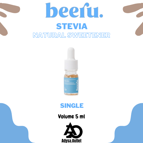 

Beeru Stevia Natural Sweetener | Pemanis Alami Tanpa Kalori [5 ml]