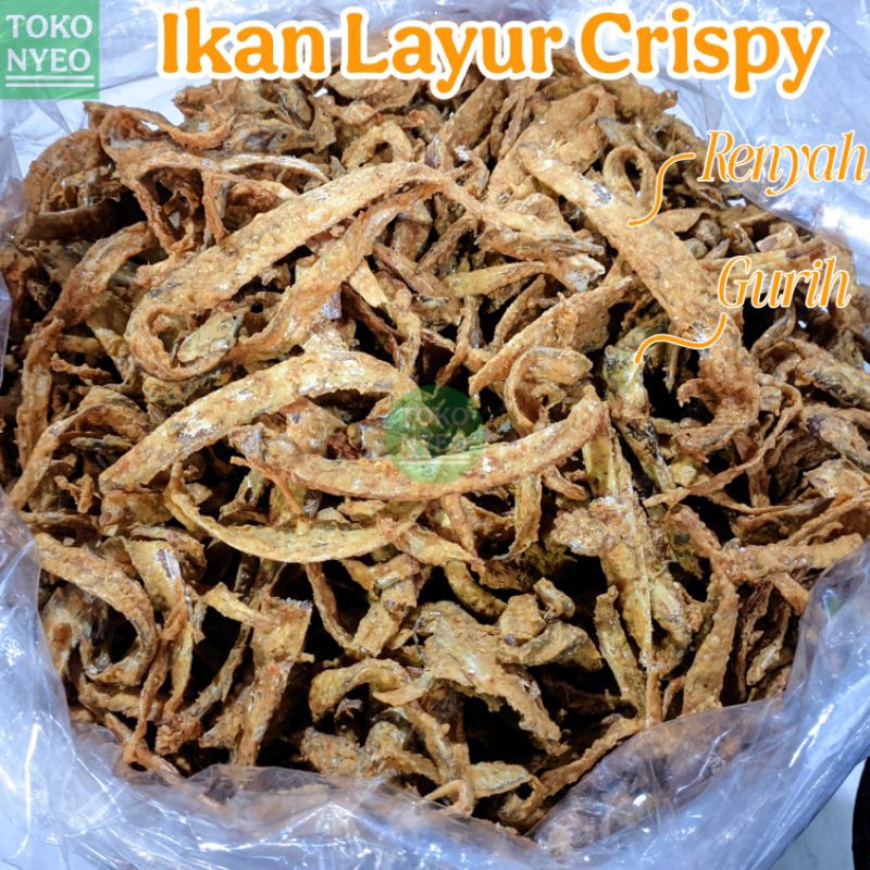 

[ Renyah Gurih ] Ikan Layur Crispy 250 gram Siap Makan Oleh Oleh Surabaya - Asin, Goreng, Food, Keripik, Camilan, Fish, Kering, Snack, Pedas - Makanan, Cemilan, Sayur, Manis