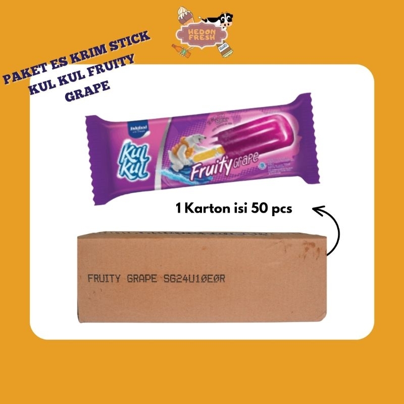 

Paket Es Krim Stick Indofood Fruity Grape