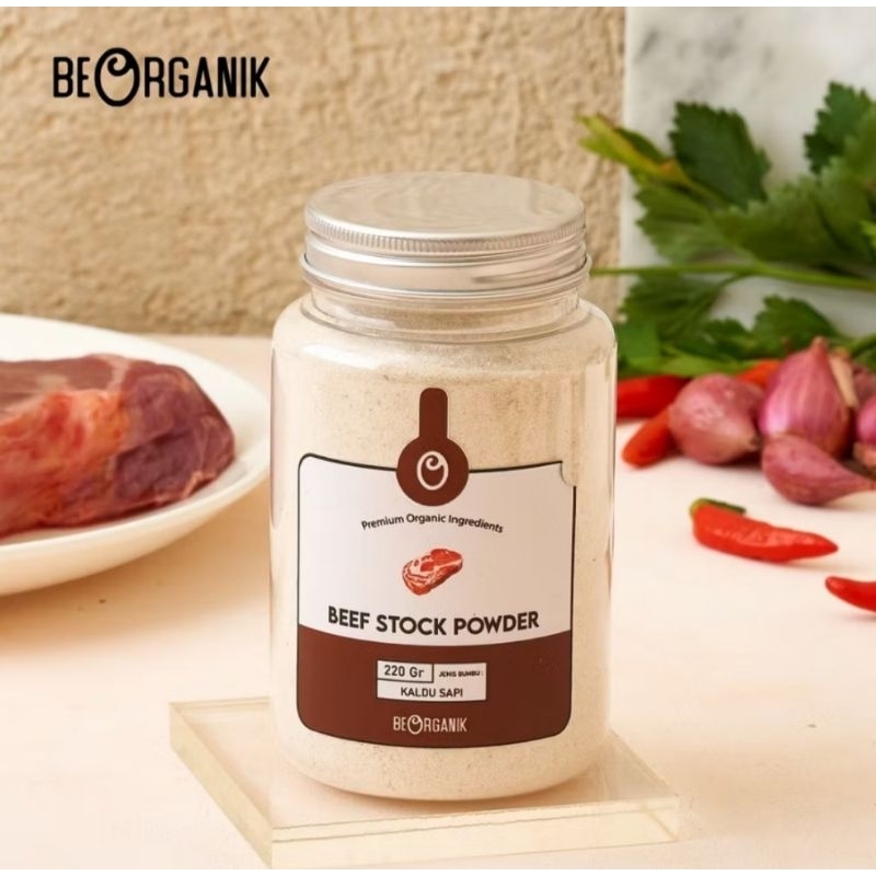 

Beorganik Beef Stock Powder Kaldu Sapi Bubuk NON MSG 220gr