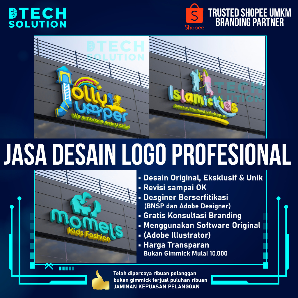 Jasa Desain Logo Profesional | Design Logo Usaha Umkm