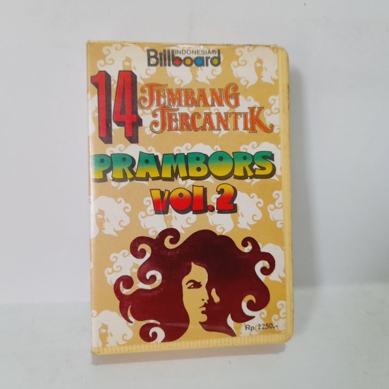 Kaset 14 Tembang Tercantik Prambors Vol. 2 - Deddy Stanzah Benny Subarja Achmad Albar VA