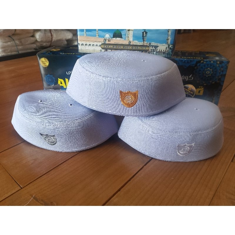 kopiah Malaysia Al syaza motif polos