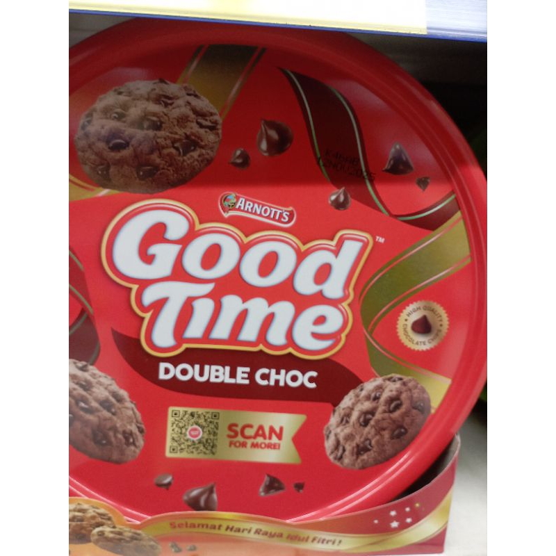 

Arnotts Good Time Double Choc 265gr