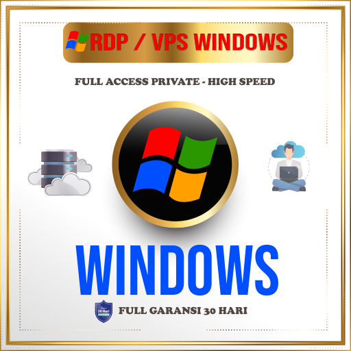 RDP Windows & VPS LINUX Garansi 30 Hari, Private, Full Akses, Full Speed