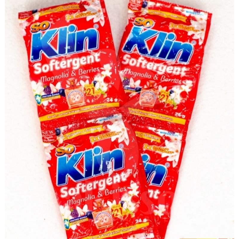 ❣️PERMATA❣️ SO KLIN DETERGEN BUBUK SACHET 43g / 1 RENTENG ISI 6 SACHET