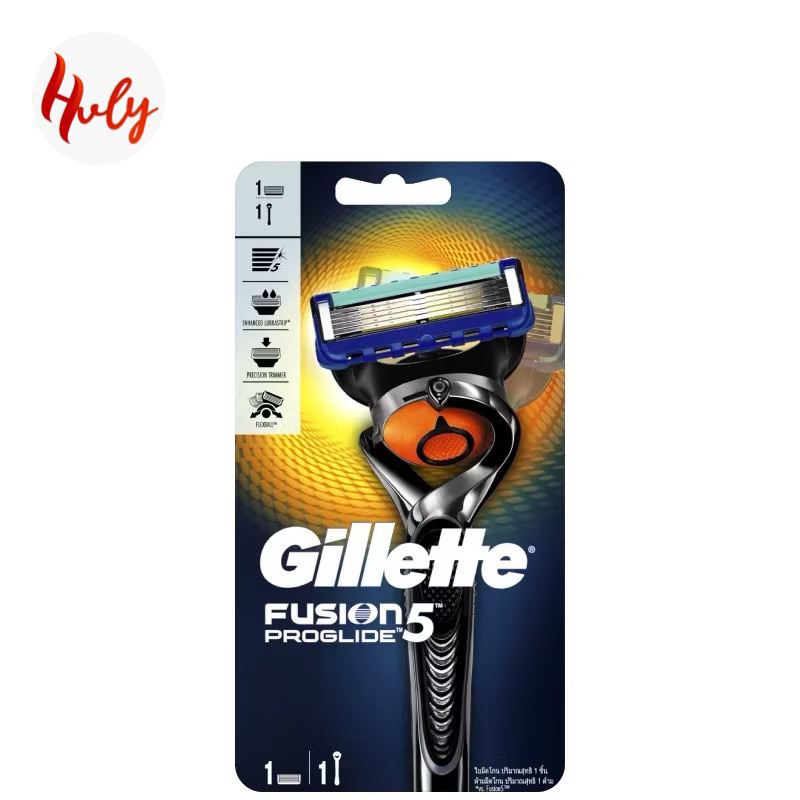GILLETTE Fusion 5 Proglide Gagang Alat Cukur Razor Pisau Cukur Isi Ulang