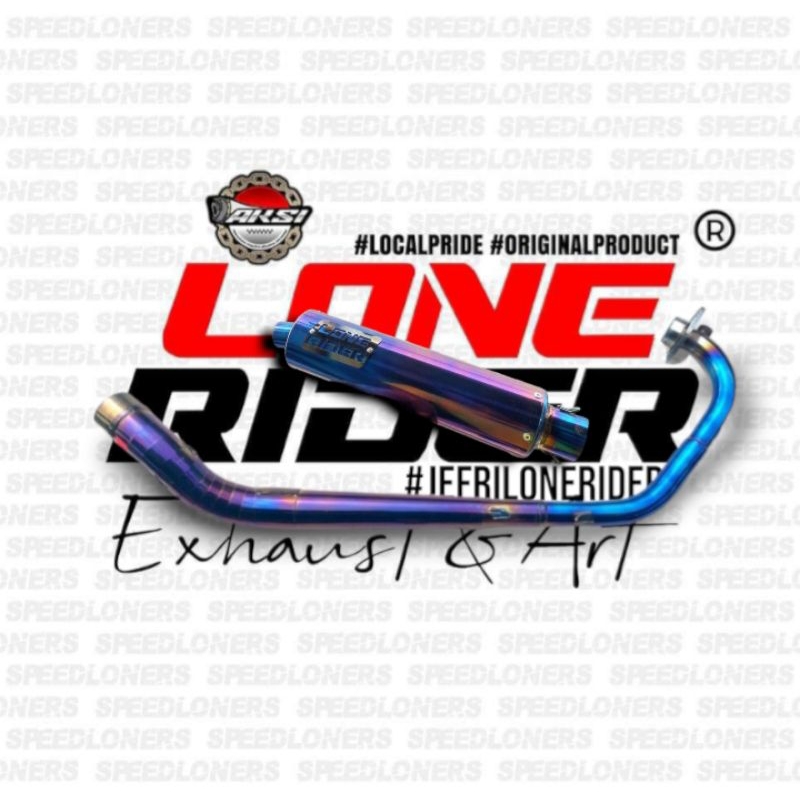 Lone Rider Original - Spesial Drak Bluemoon - GSX R150