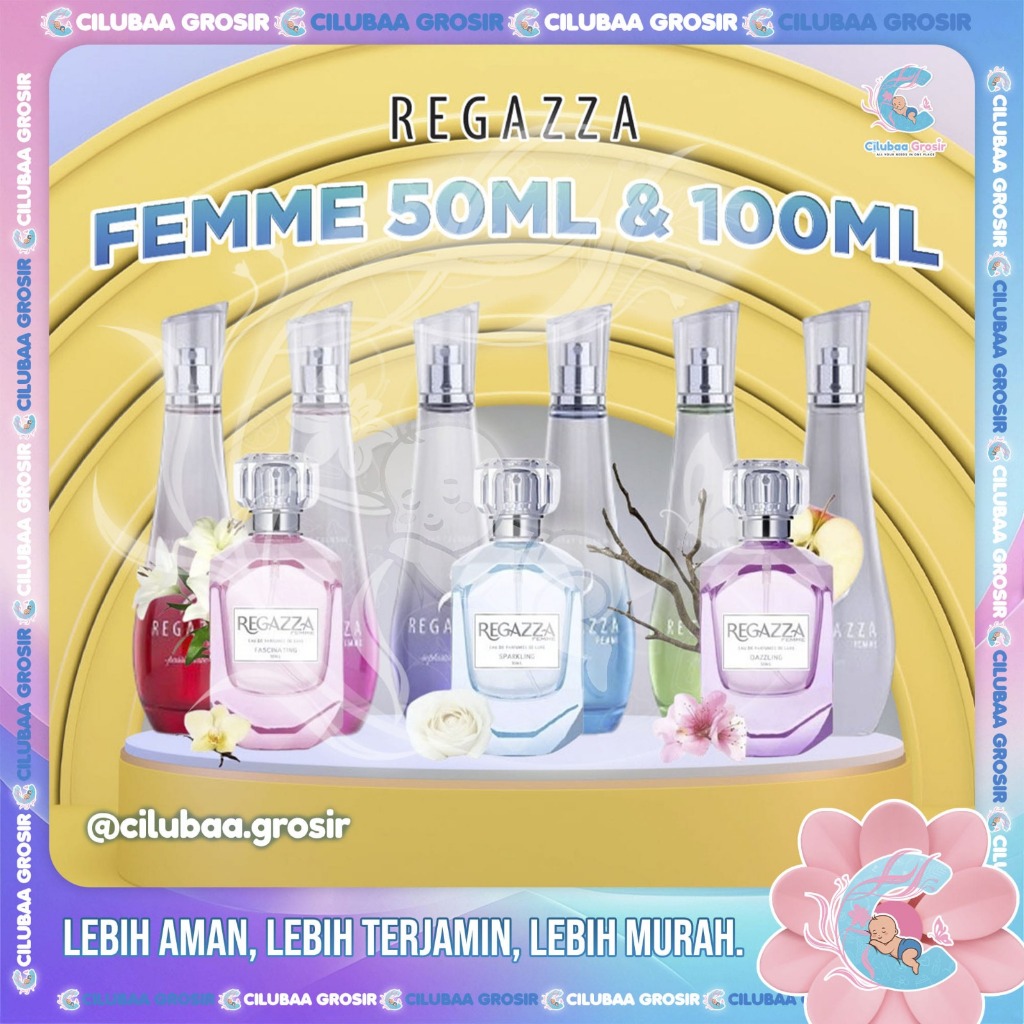 REGAZZA Pafrum Femme 50ml & 100ml || Parfum Femme Spray Cologne || Parfum Femme Eau De Parfume De Lu