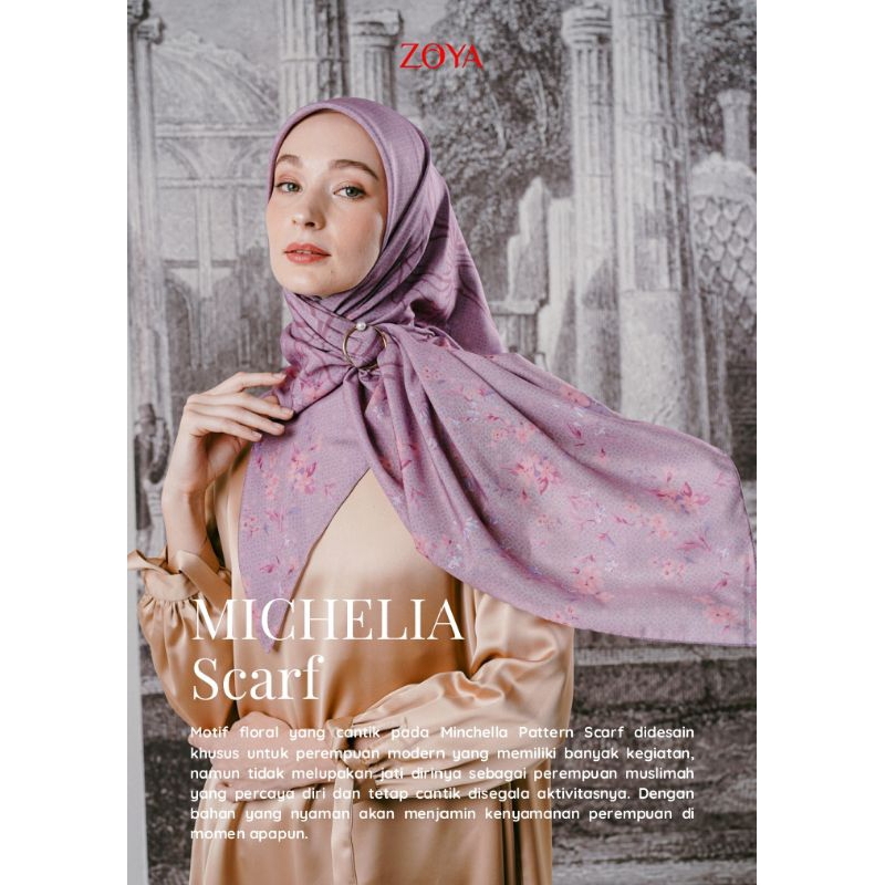 Michelia Scarf Zoya Premium