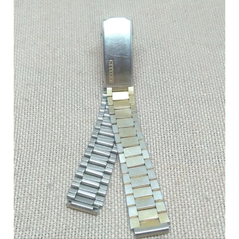 Citizen ledies bracelet 12mm rantai jam tangan antik ori ladieswatch part arloji wanita vintage