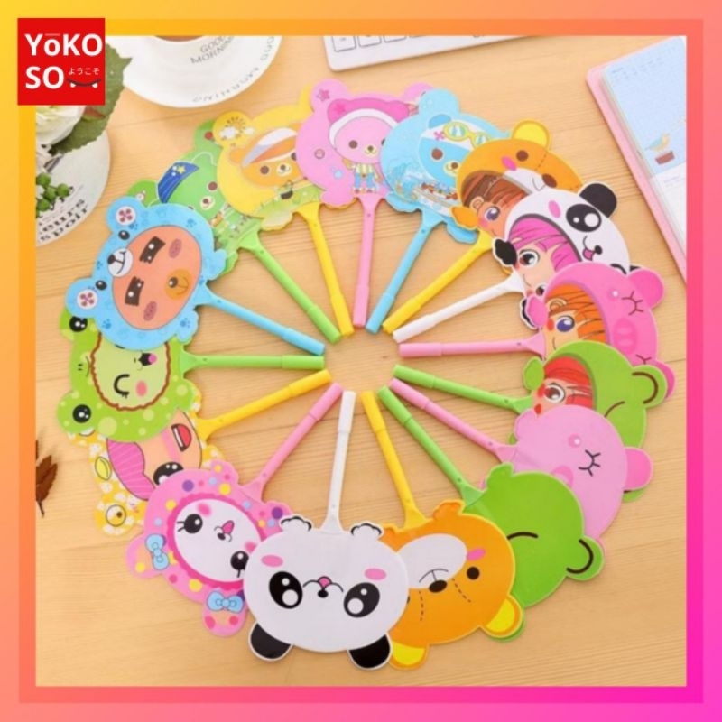 

YOKOSO S106 Pulpen Kipas Anak Lucu Buah Animal Pena