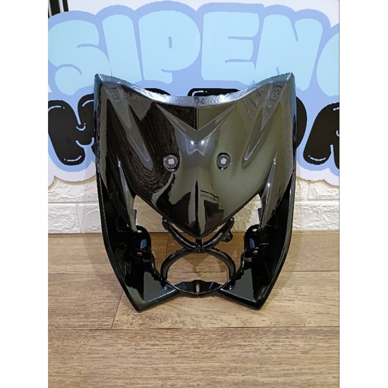 PANEL TAMENG DADA DEPAN BODY DEPAN DASI DEPAN BLADE 110 LAMA OLD HITAM 2008 2009 2010 NARITA