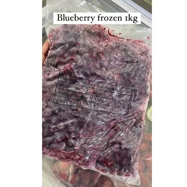 

blueberry Frozen 1kg