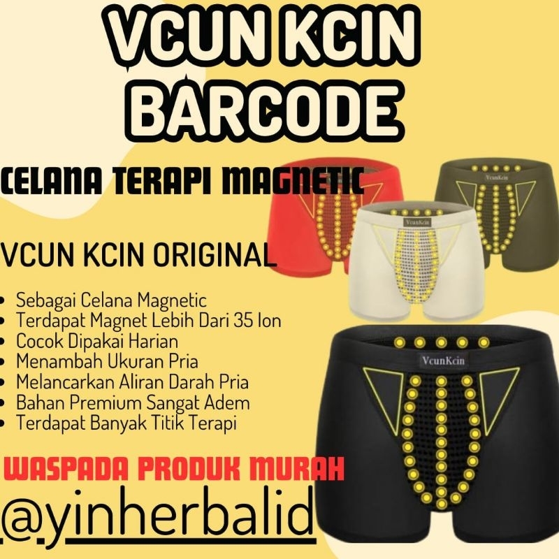 Celana Kesehatan Pria Terapi Lelaki dengan Teknologi Magnet Ori Vakoou / Vcun Kcin VcunKcin INDONESI