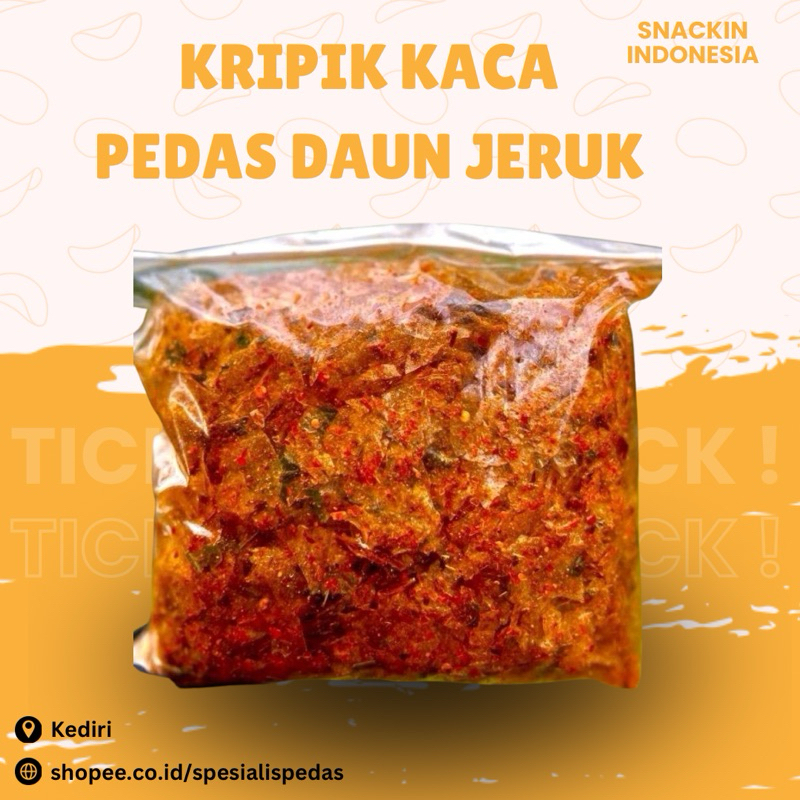 

[10gram] Kripik Kaca Pedas Setan Kiloan Murah