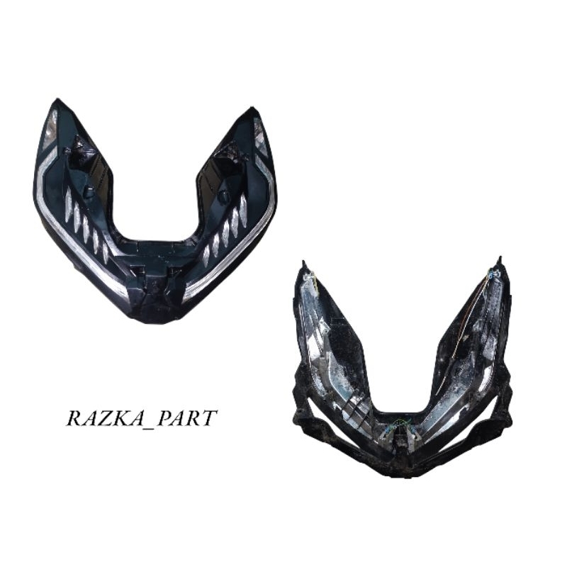 Frame Reflektor Lampu Depan Sen Alis Varios 125 Vario 150 Led New Ori Second