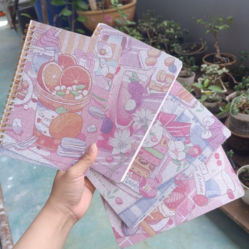 

NOTEBOOK GLITTER A5
