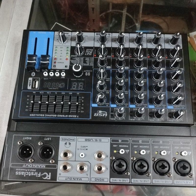 MIXER 6 CHANEL FRISTCLASS PREMIUM 6