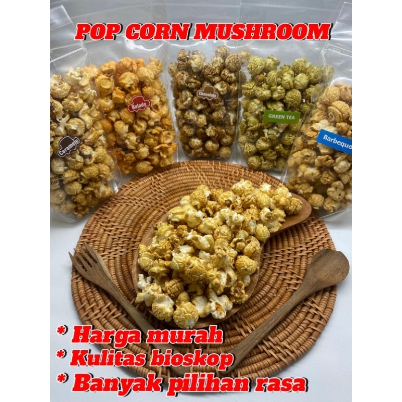 

Pop Corn Premium 75 Gram & 250 Gram Pop Corn Mushroom Pop Corn Jagung Pop Corn Bioskop Terbaru Termurah Terlaris