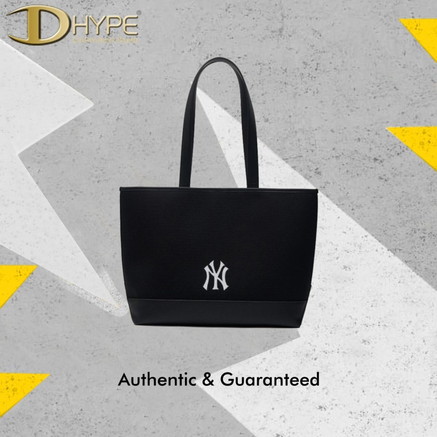 MLB NY YANKEES VARSITY JACQUARD SHOPPER BAG 100% Authentic