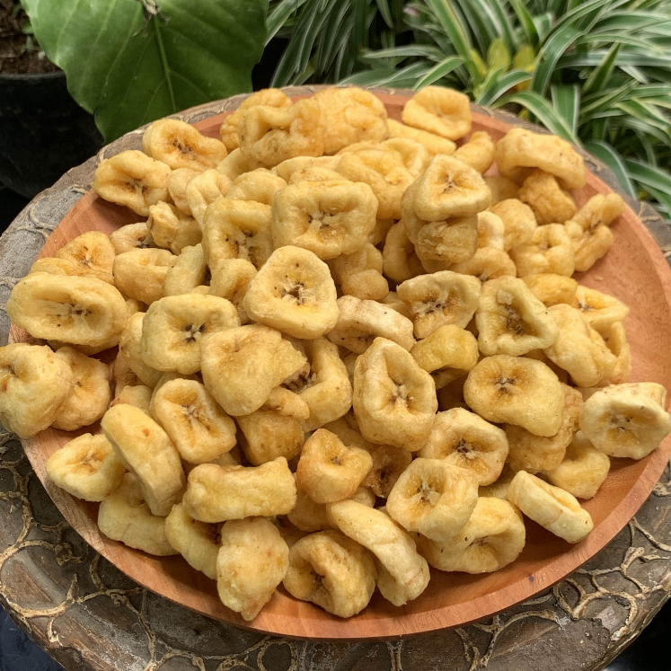 

(500g) Keripik Pisang Gendut Krispi - Cemilan Buah Enak & Renyah