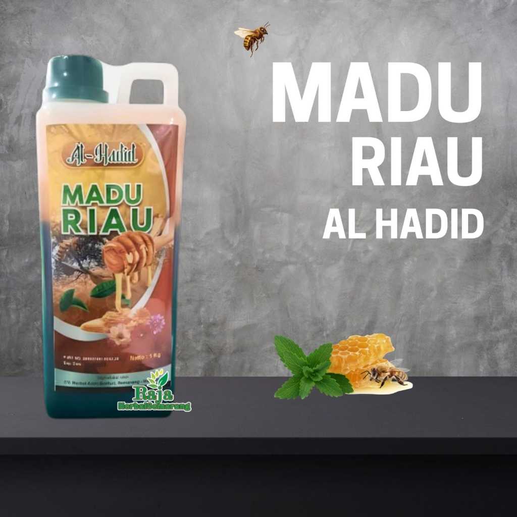 

Madu Hutan Riau Al Hadid| Madu Riau Asli 1 Kg | 100% Murni Nektar Lebah Liar Hutan Tropis Indonesia | Membantu Meningkatkan Stamina Kekebalan Tubuh | Menurunkan Tekanan Darah Tinggi