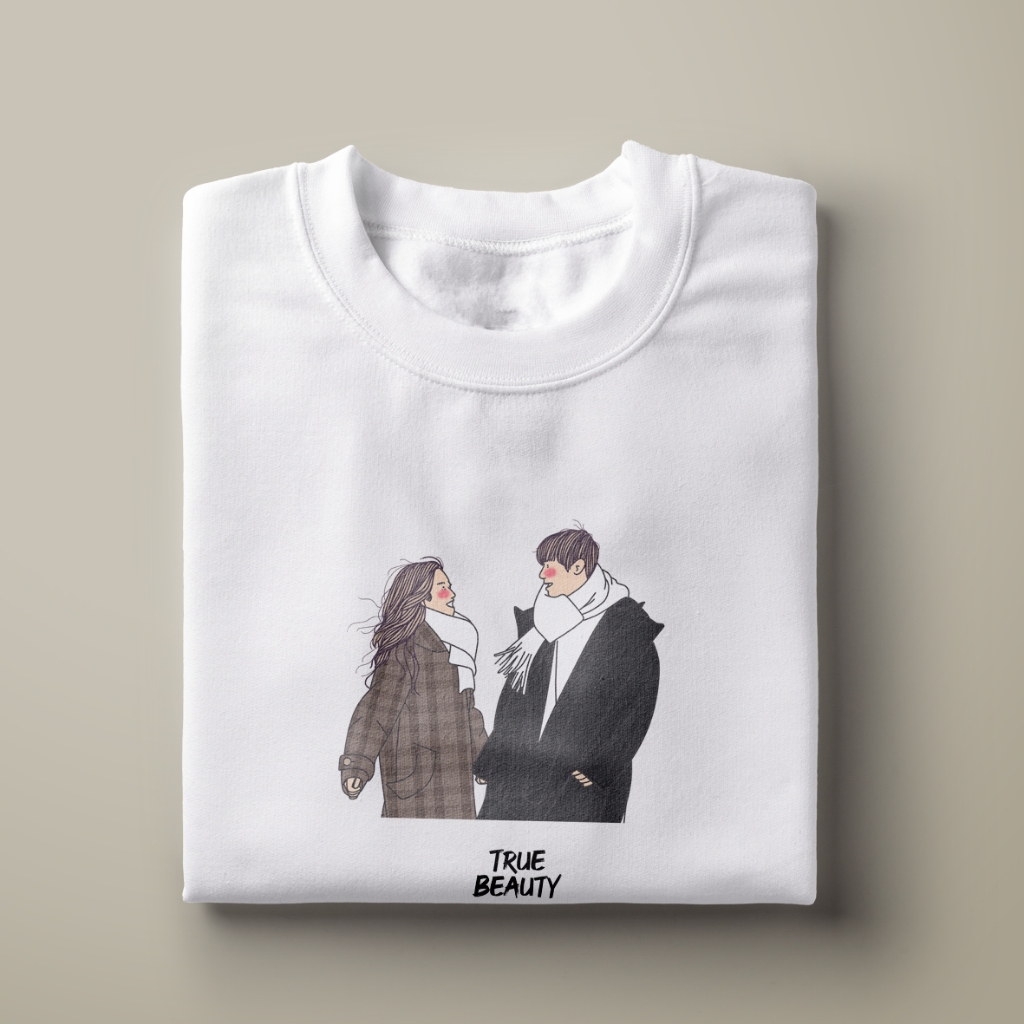 KAOS TRUE BEAUTY KDRAMA FANART T-SHIRT KOREAN DRAMA KDRAMA MERCHANDISE KAOS DRAMA KOREA