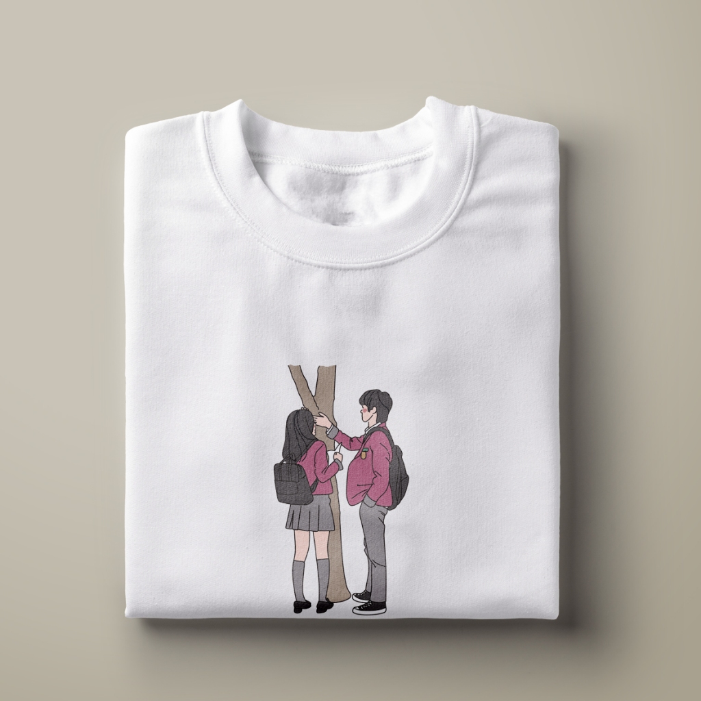KAOS TRUE BEAUTY KDRAMA FANART T-SHIRT KOREAN DRAMA KDRAMA MERCHANDISE KAOS DRAMA KOREA