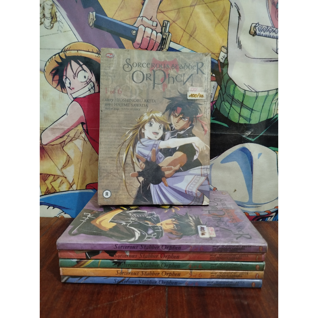 SORCEROUS STABBER ORPHEN/BEKAS/VOL 1-6