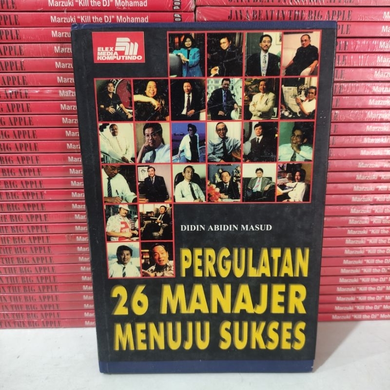 Buku Murah - Pergulatan 26 Manajer Menuju Sukses