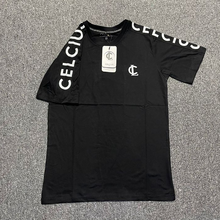 Kaos Celcius Hitam Pria surfing combed premium high quality distro