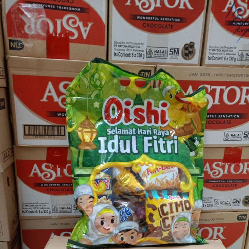 

Oishi Selamat Hari Raya Idul Fitri Cimo Choco