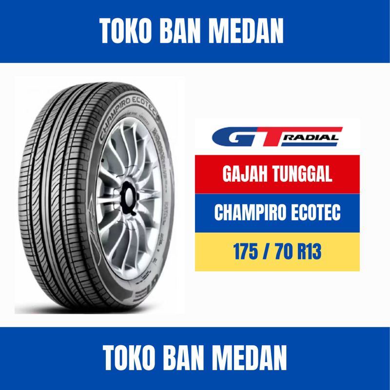 BAN GT RADIAL 175/70 R13 CHAMPIRO ECOTEC