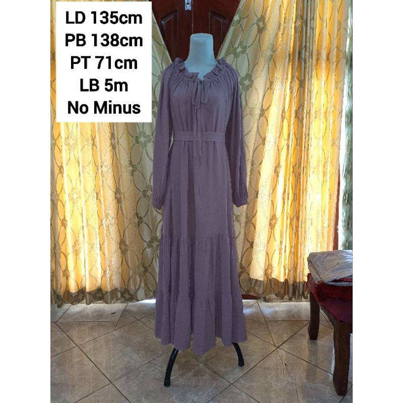 Preloved The Dress by Elmadinaabaya / Mayorie Series by Saleeha Official / Cheongsam Abaya by Allbus