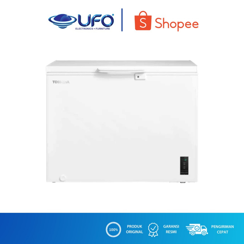 TOSHIBA CHEST FREEZER 300 LITER CRA390I