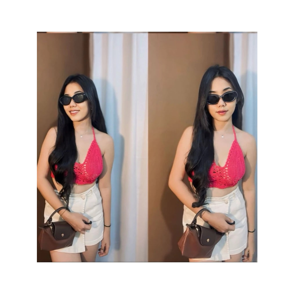 Bikini Rajut Alena/Hand Made Motif Kipas