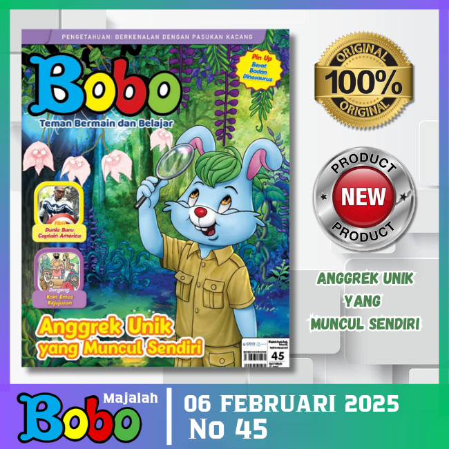 Majalah Anak Bobo Terbaru Kumpulan Edisi Februari 2025