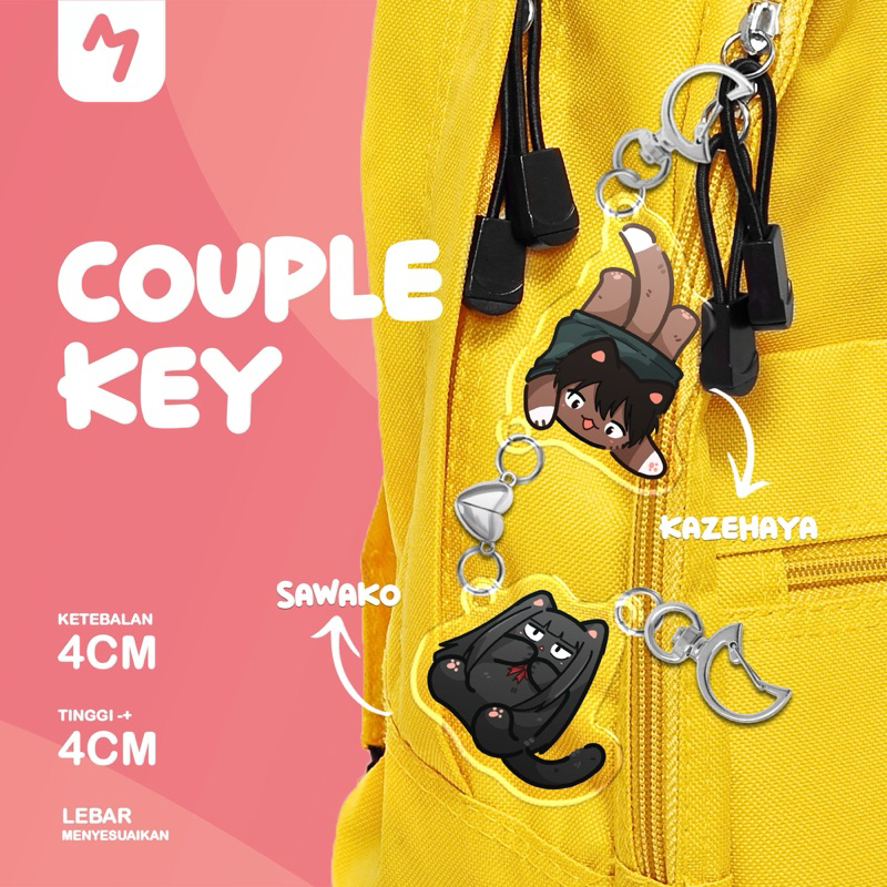 Couple Keychain & Phone Charm Kazehaya & Sawako