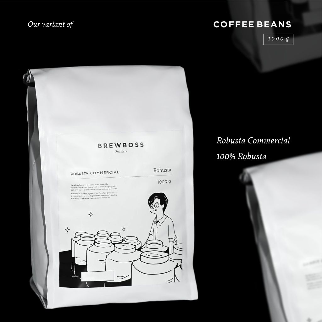 

Kopi 100% Robusta | Robusta Commercial 1000g