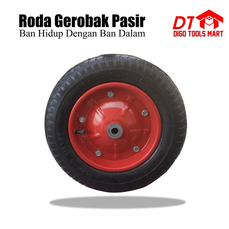 roda komplit gerobak dorong // roda gerobak dorong // roda angkong