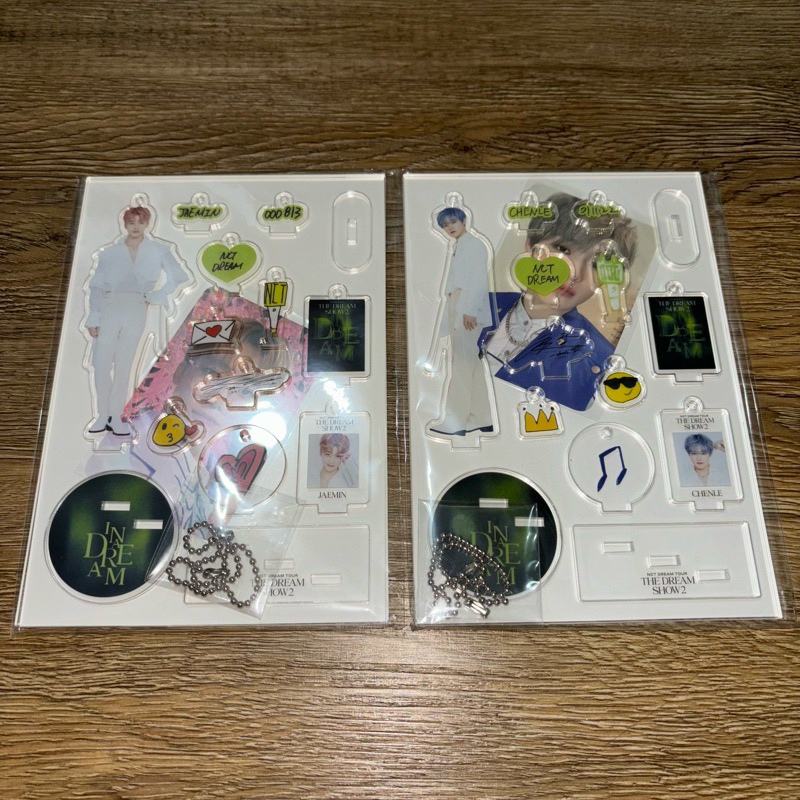 [SEALED] acrylic stand keyring the dream show 2 jaemin chenle