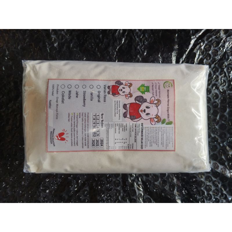 

Susu Bubuk Kambing Etawa Jahe 1000 gr