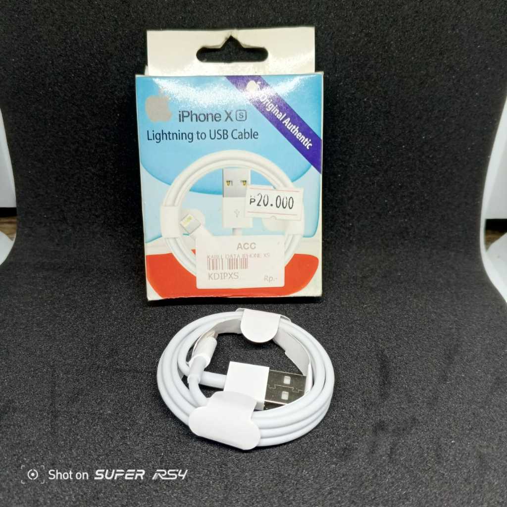 Kabel Data Iphone X Lightning to USB Cable