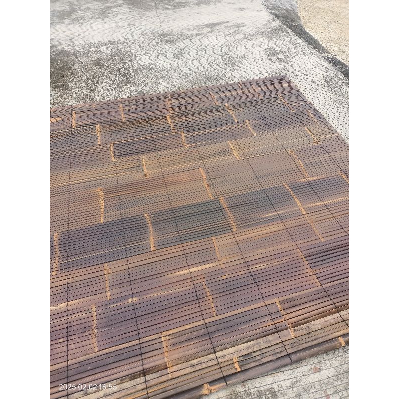 Tirai Bambu Wulung / Tirai Outdoor (Sudah finishing vernis)