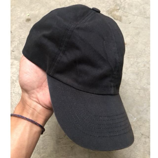 POLO CAPS HITAM UNIQLO | TOPI PRIA | TOPI HITAM PRIA