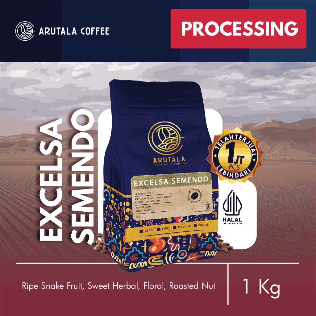 

ARUTALA Kopi Excelsa Semendo 1KG