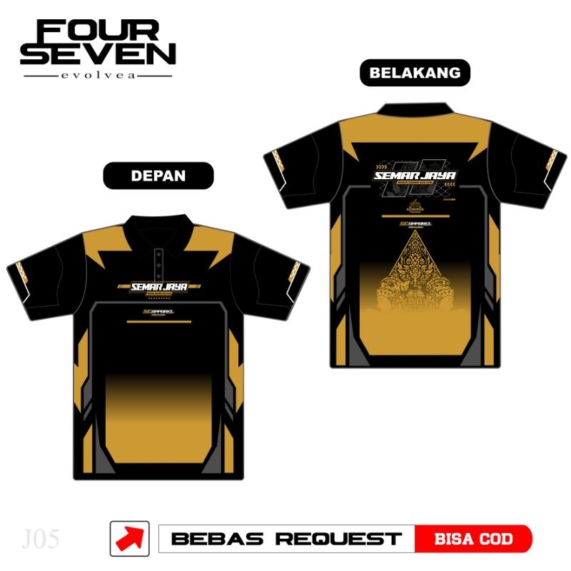Kaos Jersey Custom Nama Sound System Crew Sound System Warna High Quality Bahan Nyaman Pemakaian Uni